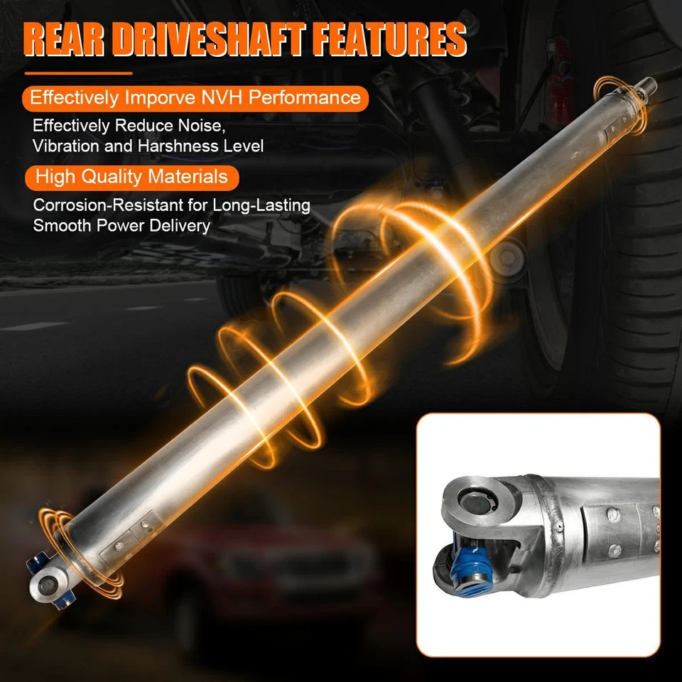 Rear Drive Shaft Assembly Aluminum fit Chevy Silverado 1500 GMC Sierra #1500 — 第 3/4 张图片