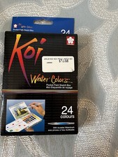 Sakura Koi Watercolors Pocket Field Sketch Box 24pc Art Craft Paint Vibrant