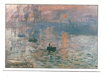 PAINTING - CLAUDE MONET - RISING SUN PRINT