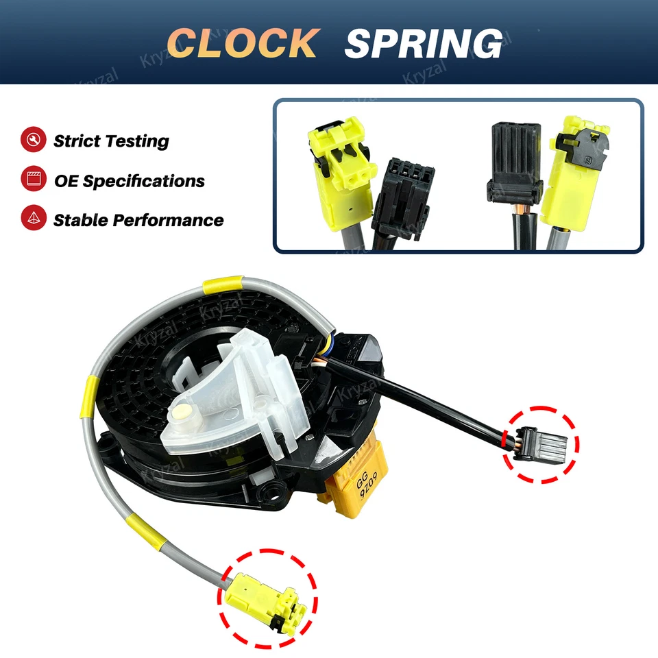 Clock Spring For Nissan Maxima A32 30S Touring 30GV 1995 1996 1997 1998 1999 - image 2 of 4
