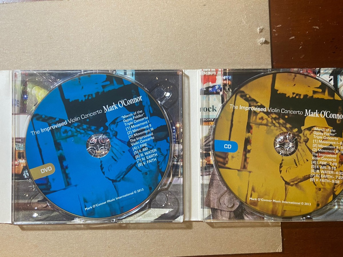 その他 Improvised Violin Concerto [CD] MARK O'CONNOR - The Improvised Violin Concerto 2 DISCS DVD