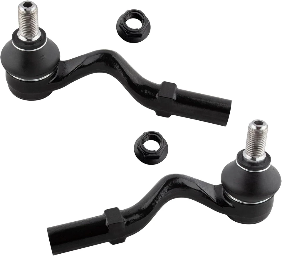 Extremos de barra de amarre delanteros interiores y exteriores 4 piezas para Mercedes-Benz E320 E430 1996-2001 2002 Foto 4 de 4