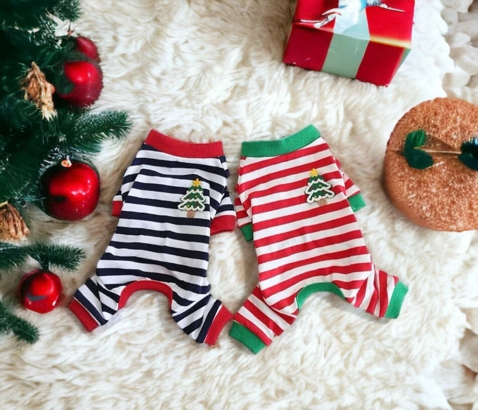 Top de Navidad para mascotas / Pijama para mascotas / Regalo de Navidad para perro / Supawmarket Foto 4 de 4