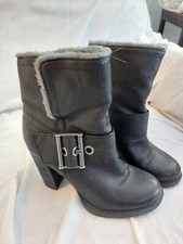 Nine West Vintage America Collection- Slip On Boots w/ Buckle Detail