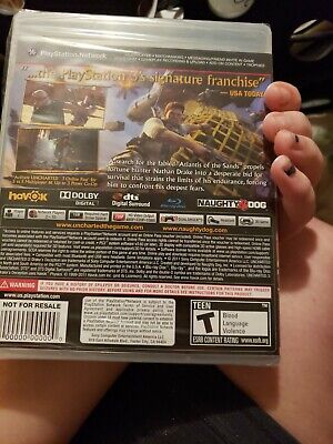 PLAYSTATION 3 PS3 UNCHARTED 3 DRAKES DECEPTION NAUGHTY DOG FACTORY SEALED.