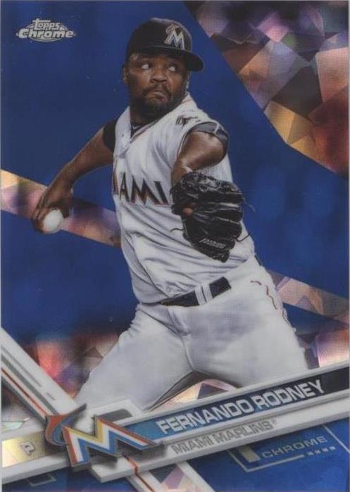 2017 Topps Chrome Sapphire Edition - Fernando Rodney #292 - 1 of 1