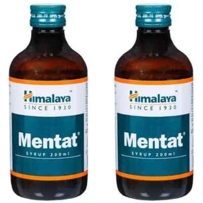 2 x Himalaya Mentat Syrup (200ml Each) Herbal Ayurvedic Fast Shipping
