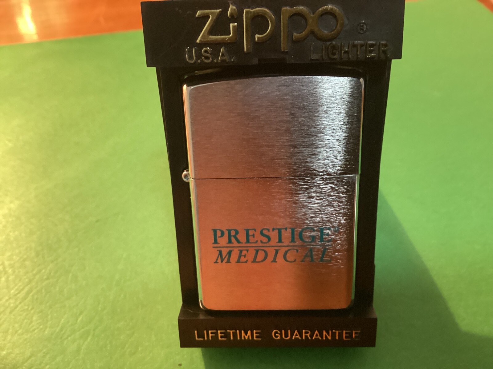 1998 Zippo "Prestige Medical" mint in display case