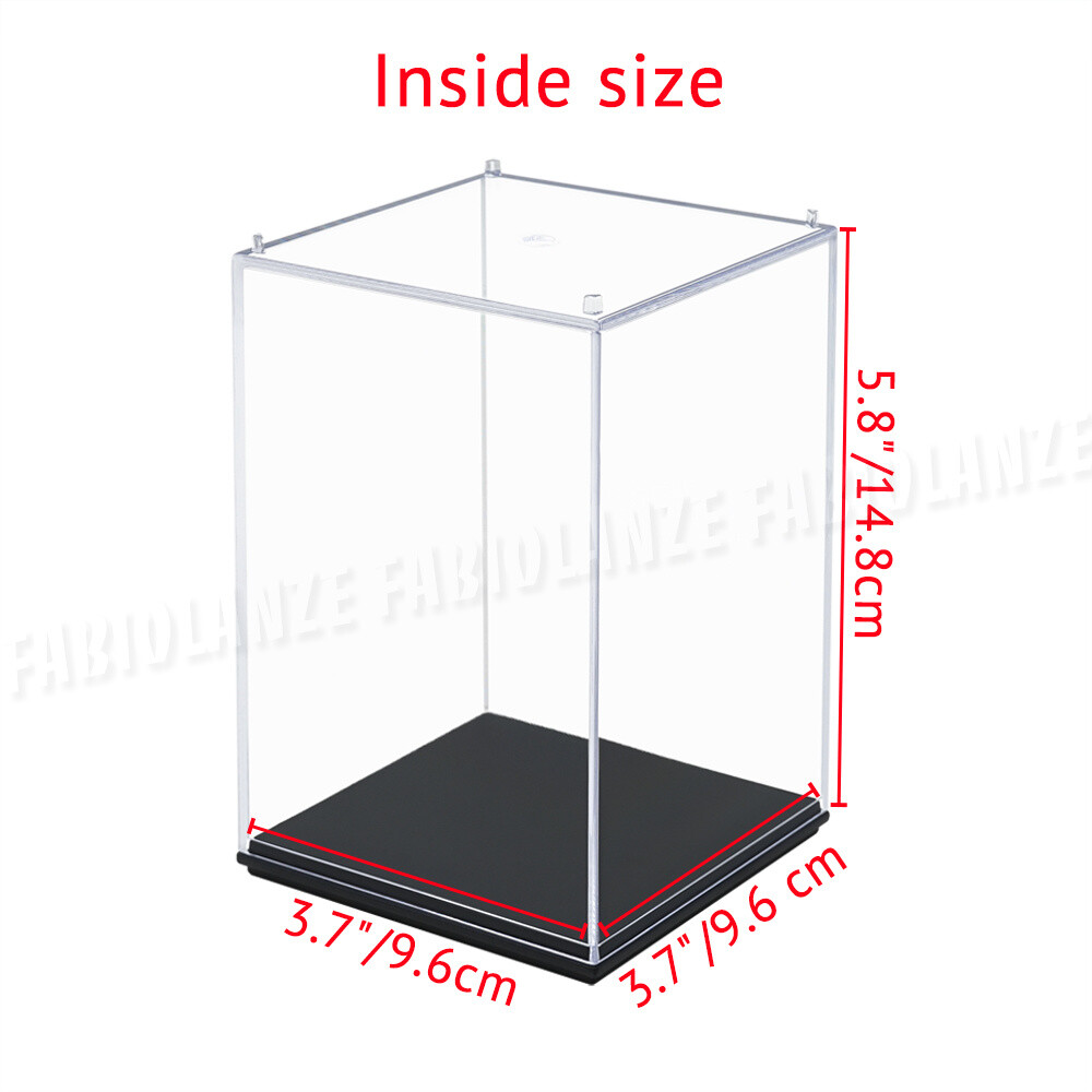 Acrylic Display Small Case Collectibles Box Dustproof 1/64 Diecast Action Figure
