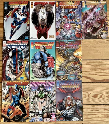Youngblood Strikefile 1-10 (Image Comics  USA, 1993)
