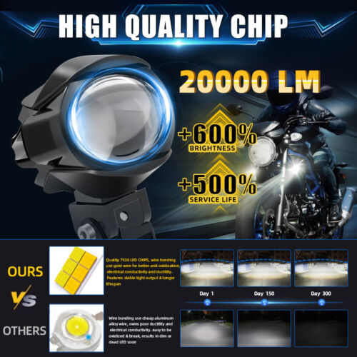 COLIGHT 3"inch LED Work Lights Spot Round Pods Auxiliary Lamp Truck ATV SUV UTV - Foto 12 di 16