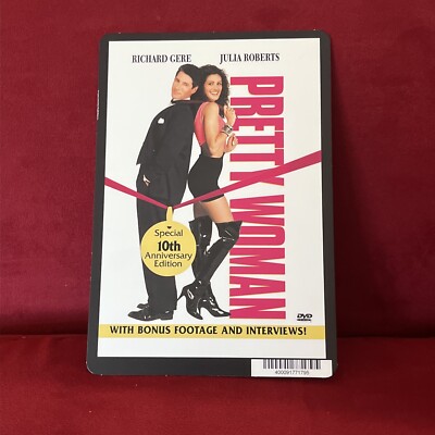 Blockbuster Movie Backer Card Mini Poster 5.5  x 8  Pretty Woman Julia Roberts