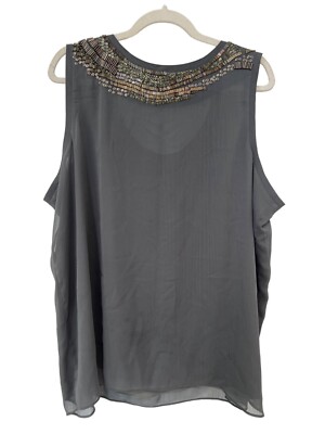 tank top chiffon