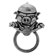 BIKER HAWG  EYEGLASS SUNGLASS  HOLDER PEWTER  VEST JACKET PIN PINS hog chapter
