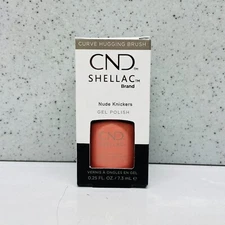 CND Shellac UV LED Gel Nail Polish - Nude Knickers (0.25 oz)