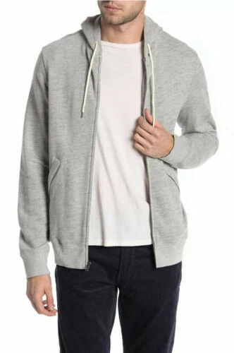 NWOT Men's XL Grayers Grey Heather Montague Zip Hoodie $88