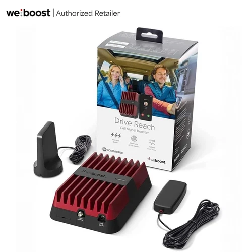 weBoost Drive Reach 470154 Cell Phone Signal Booster for Car Truck SUV