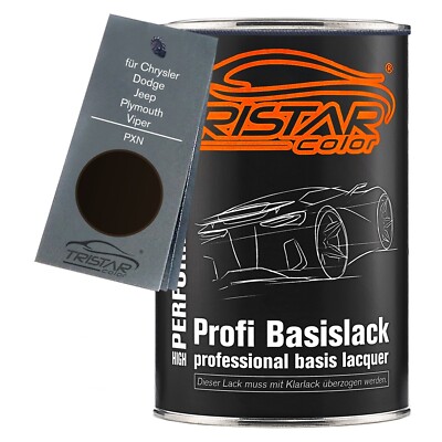 Autolack Dose spritzfertig für Chrysler Dodge Jeep Plymouth Viper PXN Black 1,0L