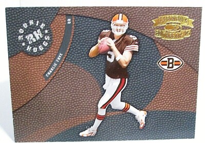 2005 Donruss Throwback Threads Rookie Hoggs CHARLIE FRYE Browns  #'d/750