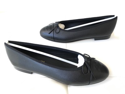 classic black flats