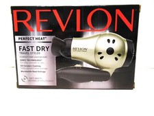 BRAND NEW REVLON PERFECT HEAT COMPACT DRYER TRAVEL FRIENDLY FACTORY SEALED   