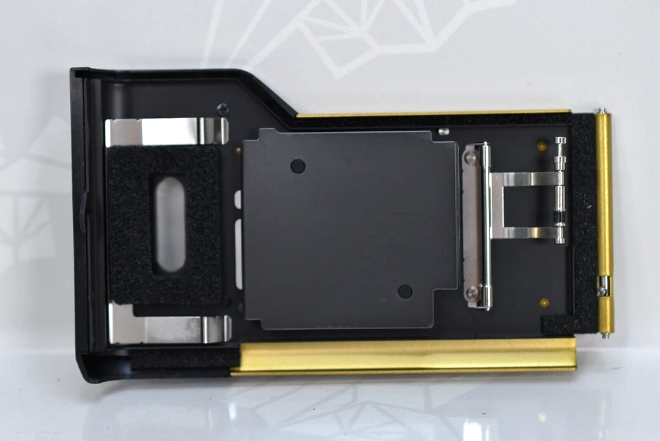 Rare!🌸[Near MINT+++] Contax T2 Gold Cover Film Door Replacement Parts JAPAN - Image 3 of 4