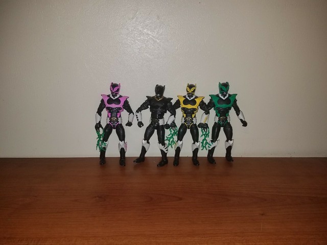 psycho rangers action figures