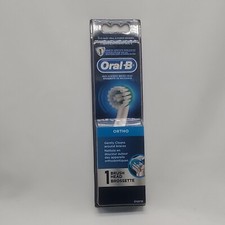 Oral-B ORTHO 1 Pack Replacement Brush Head  Gently Cleans Around Braces 