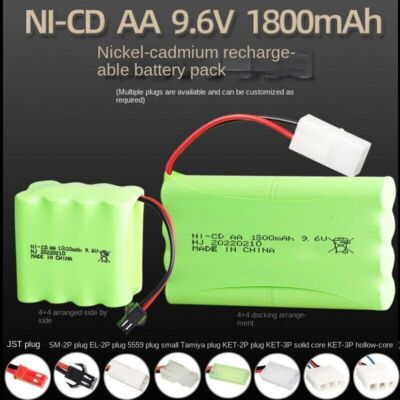 #ad 9.6V 1800mAh NI CD AA Cell Battery for Remote Control Electric Toy Accessories $17.19