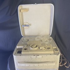 Revere Reel To Reel Magnetic Tape Recorder Player Tr 1200 Vtg Working Needs Tlc