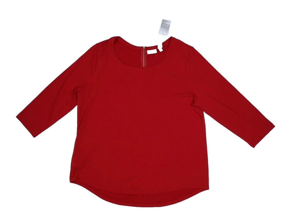 Chico's Casual Solid Tops for Women