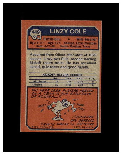 1973 TOPPS FOOTBALL YOU PICK FINISH OR UPGRADE YOUR SET HIGHER GRADE SET BREAK - Picture 281 of 457
