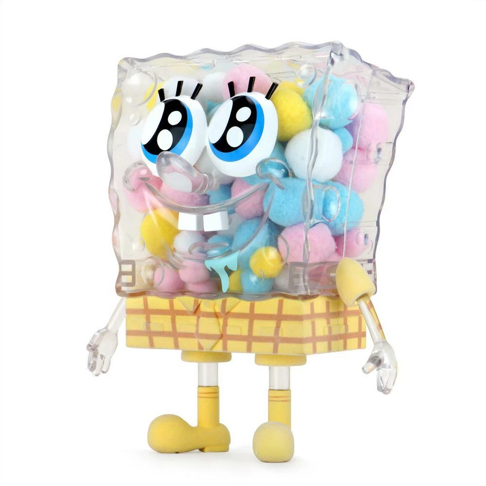 KidRobot Sea-Thru SpongeBob SquarePants Ice Cream Edition Acrylic Art Figure NEW - Image 2 of 4