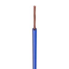 6mm 6491B LSZH Blue Round Conduit Wire - 100m