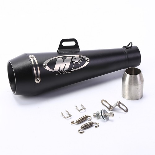 51mm Universal Carbon Exhaust Muffler Pipe Silencer for Motorbike Motorcycle AU - Picture 4 of 12
