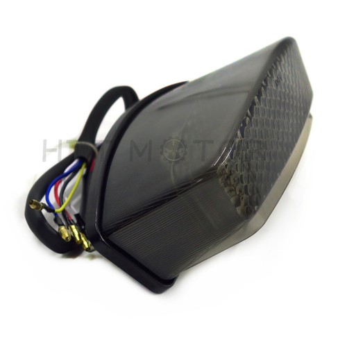 SMOKE INTERGRATED LED TURN SIGNALS TAIL LIGHT FOR 1994-2008 DUCATI MONSTER - Foto 9 di 10