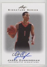 2012 Leaf Signature Series Jared Cunningham #BA-JC2 Auto 4i6