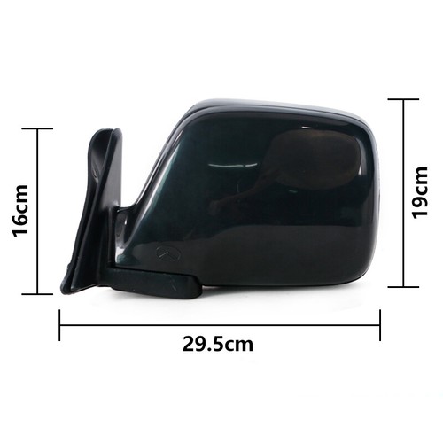 1Pair For Toyota Land Cruiser 80 LC80 1992 1993-1997 Side Door Rearview Mirror - Picture 2 of 9