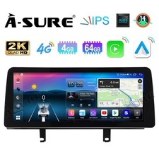 12.3" 2K For BMW NBT F30 F31 F32 F33 F34 F36 CarPlay Radio Stereo 4+64GB GPS Nav