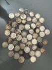 1940’s To 1964 90% Silver Dime 55 Piece Lot!