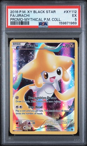 Jirachi graded PSA 5 for sale on eBay