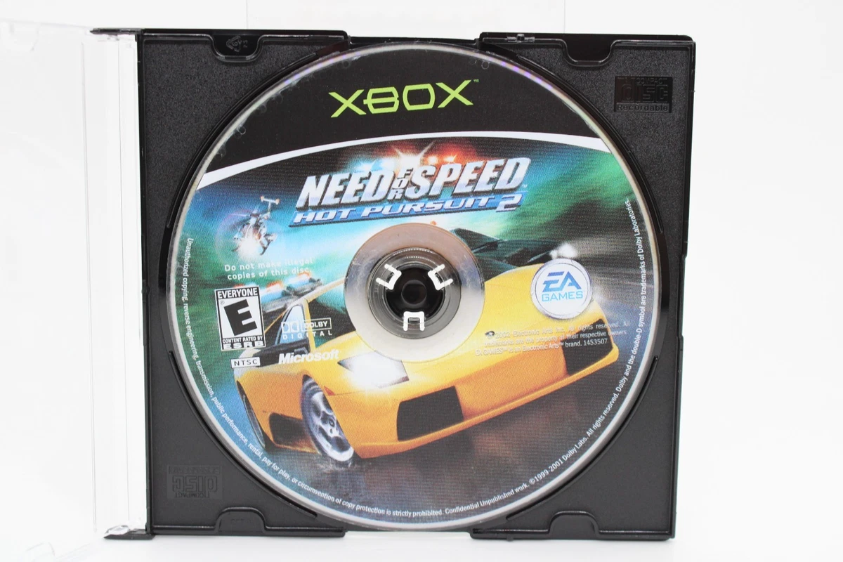 Need For Speed Hot Pursuit 2 Original XBOX Black Label Complete 14633145359