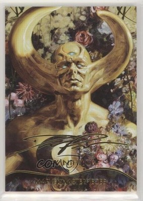 2020 Upper Deck Marvel Masterpieces Level 2 Gold Foil Signature Ex Nihilo 0e3