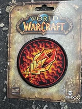 WoW Mage Class Patch World Of Warcraft 3 Inch Official Jinx Blizzard 2006 New