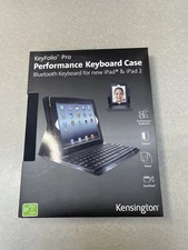 Kensington Keyfolio Pro Keyboard For Ipad And Ipad 2 New