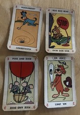 VINTAGE 1959 KELLOGGS CARTOON CEREAL CARDS HU...