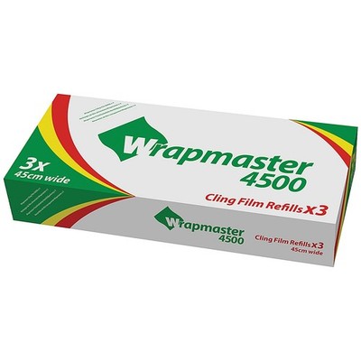 Wrapmaster M810 Frischhaltefolie Nachfüllrollen 45 cm 120 m