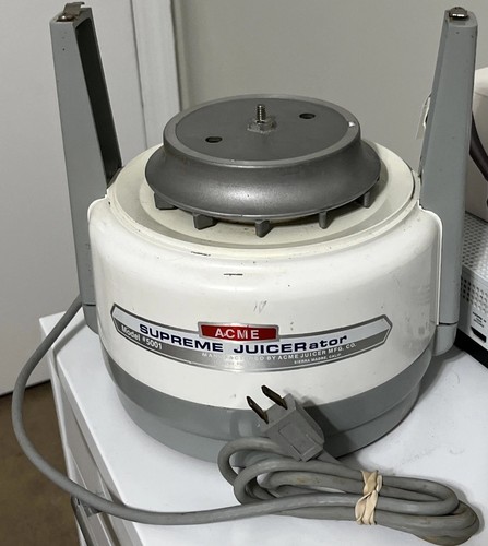 ACME Entsafter Supreme Entsafter Modell 5001 NUR GRUNDGERÄT / MOTOR GETESTET FUNKTIONIERT