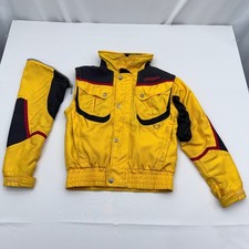 Vintage Spyder Ski Vest Jacket Thinsulate Boys 16 Convertible Hooded Snow Coat