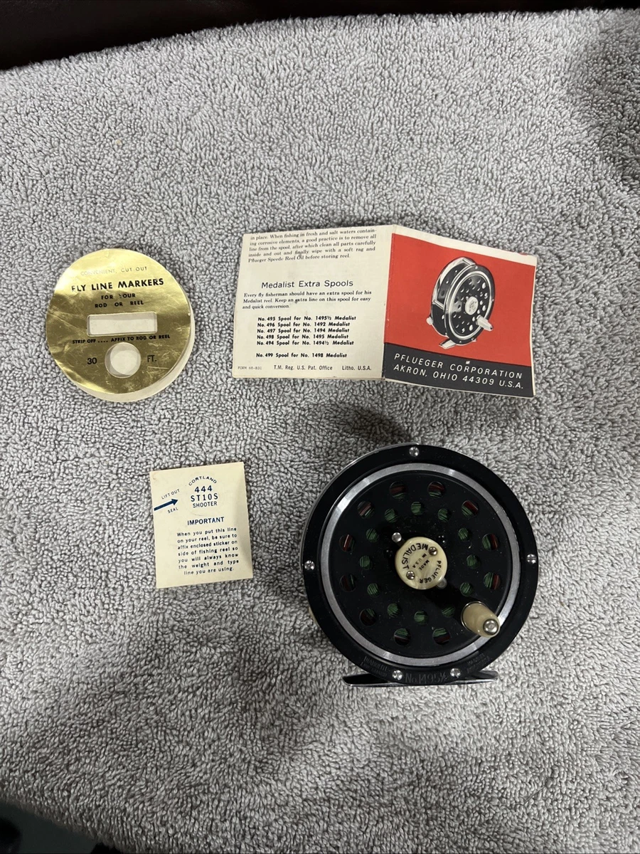 Vintage Pflueger Medalist Fly Reel for sale | eBay